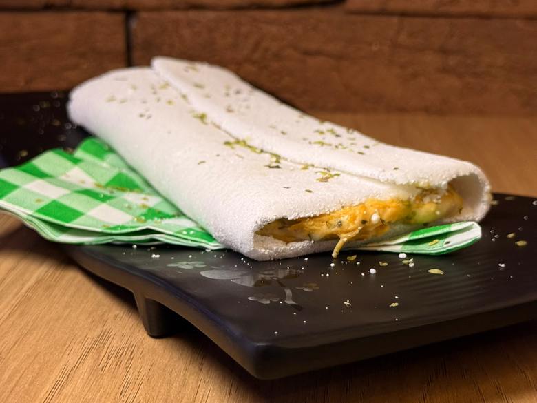 Tapioca recheada fit