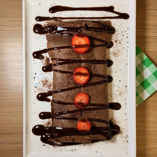 Panqueca de chocolate